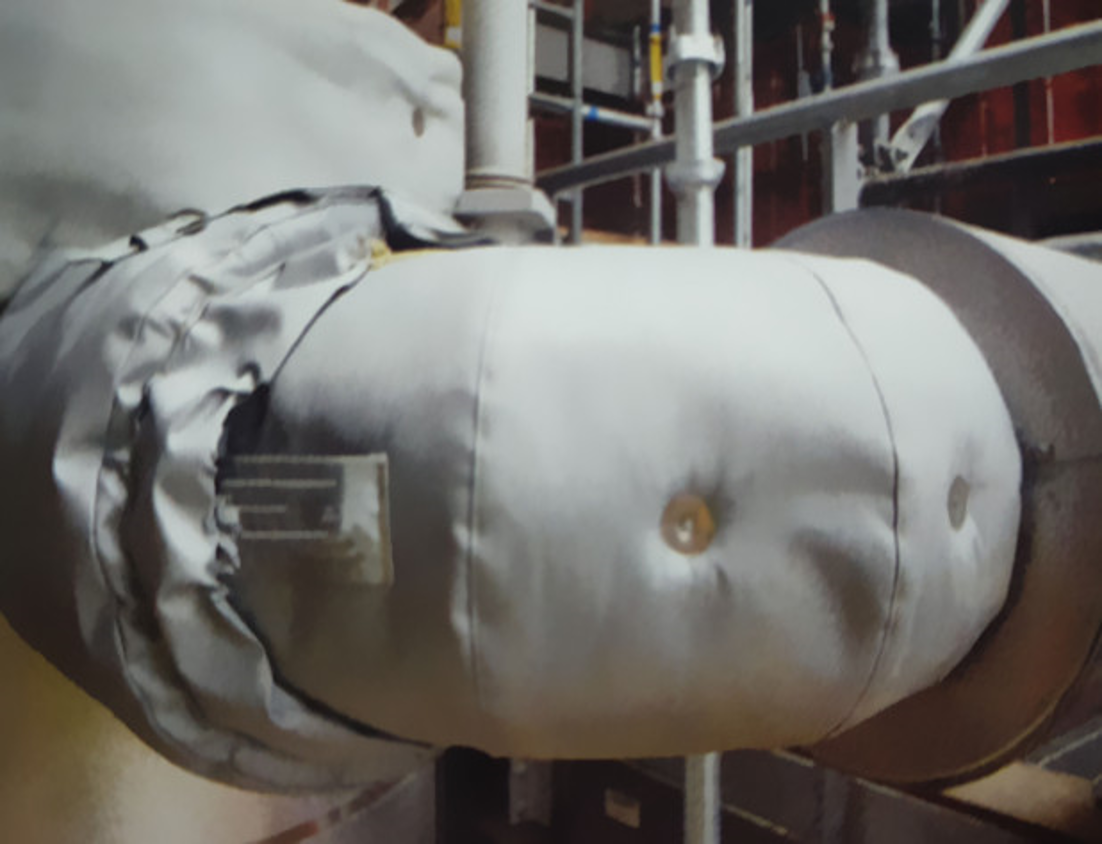 Detachable flexible energy-saving insulation cover for elbows