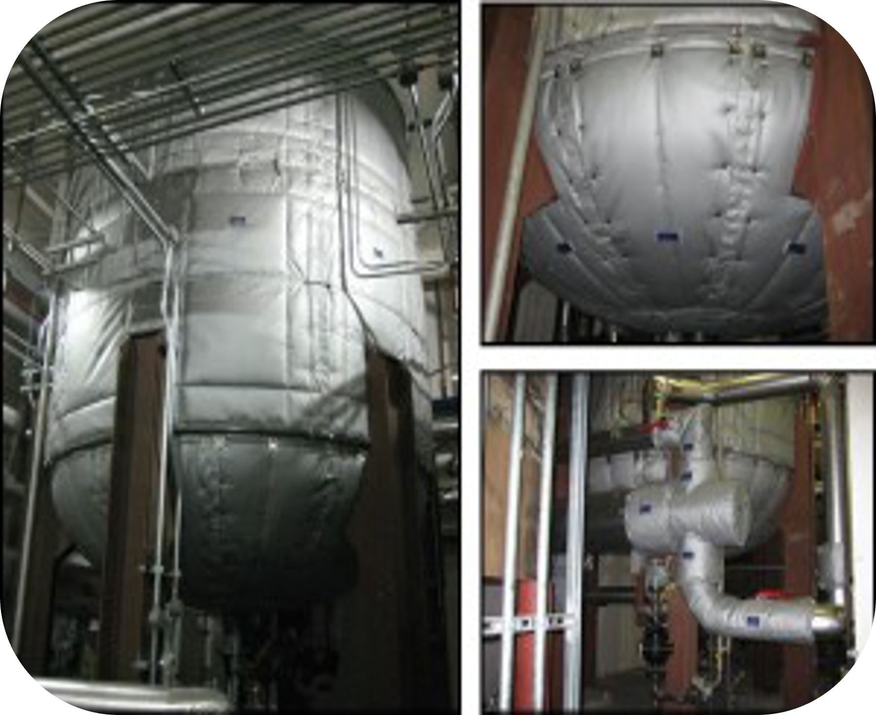 Reactor removable soft energy-saving insulation cover